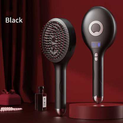 💆‍♀️Tento masážní hřeben s funkcí rozprašování dokáže uvolnit pokožku hlavy, je vhodný pro styling a domácí péči o vlasy a má také vibrační masážní funkci.