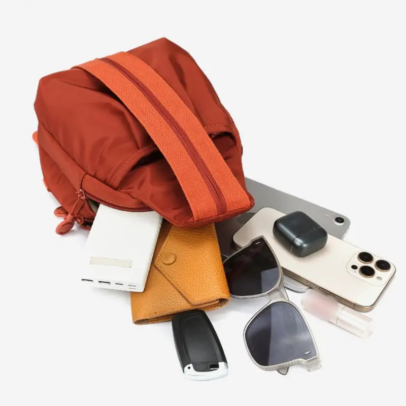 💥【Vremenski ograničena ponuda】👜Torba s više džepova i mogućnošću nošenja (može se koristiti kao ruksak ili torba preko tijela)