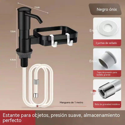 Kit de tubo de extensión para dispensador de jabón de lavabo
