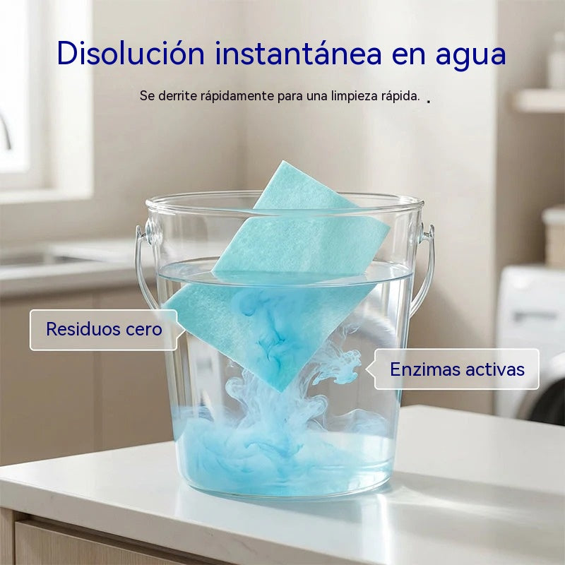 🥳¡OFERTA 2026!🥳💞50% DE DESCUENTO | ¡Más de 50.000 unidades vendidas! Paño para suelos soluble en agua, 120 unidades | Sin necesidad de medir, suelos brillantes