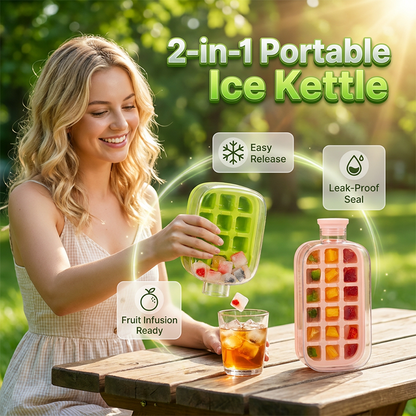 😍😍Vaso 2 en 1 con función integrada para hacer hielo