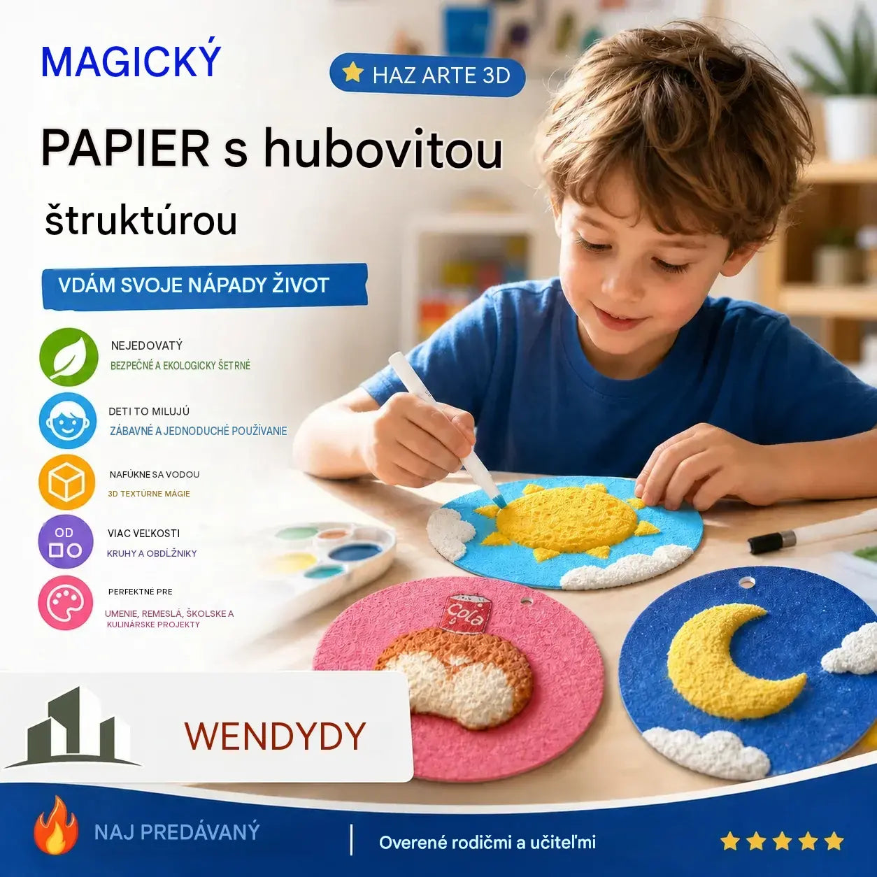 🎄Špeciálna prekvapivá ponuka! 🔮Ovládnite kúzlo kreslenia! 👩‍🎨Penový textúrovaný kresliaci papier🎁