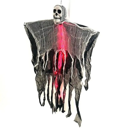 🎃🎃Fantasma colgante de Halloween con luces LED