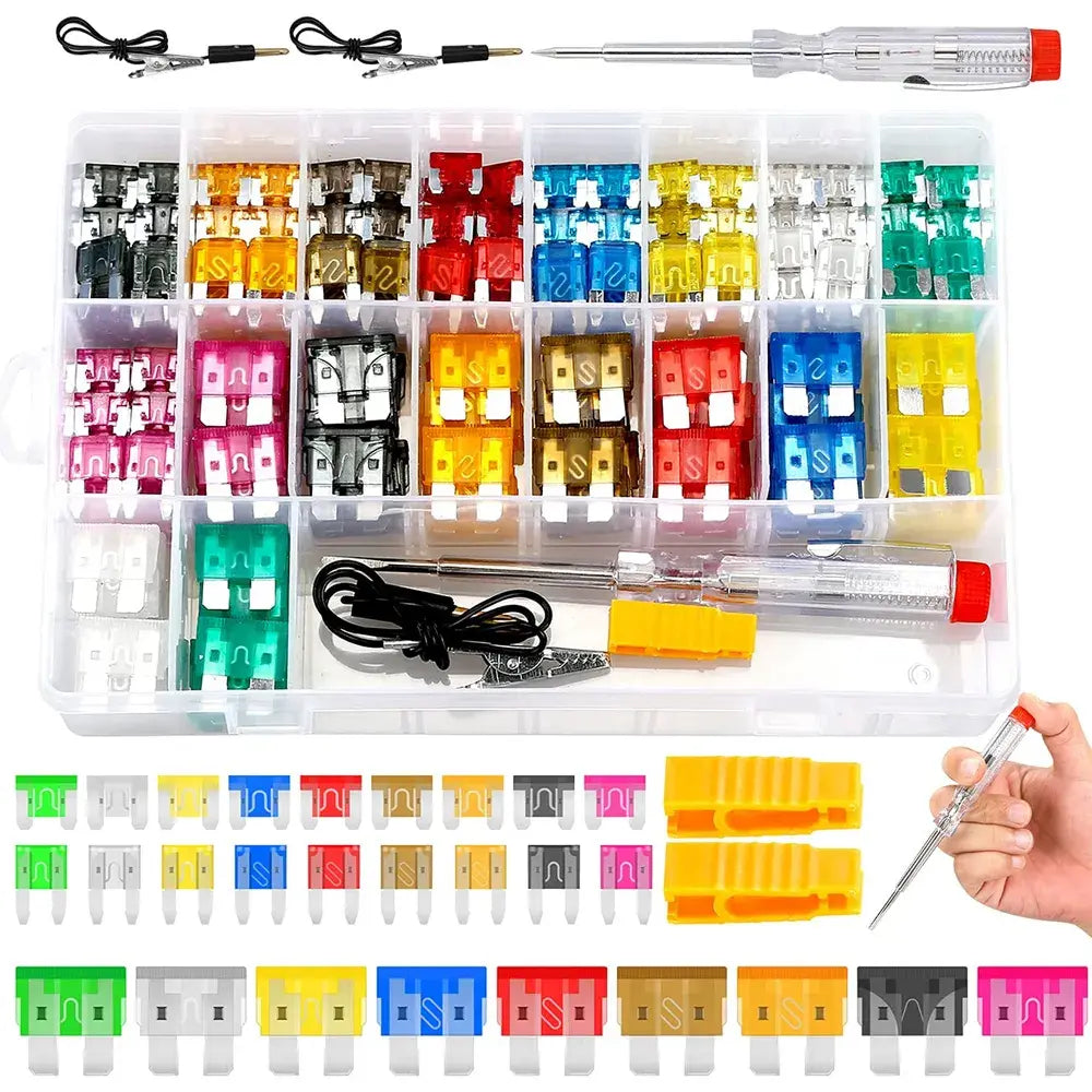 Juego de fusibles para automóviles de 306 piezas