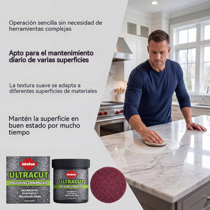 ✨🛠️Compuesto multifuncional para reparación y pulido de superficies (con almohadilla de pulido)