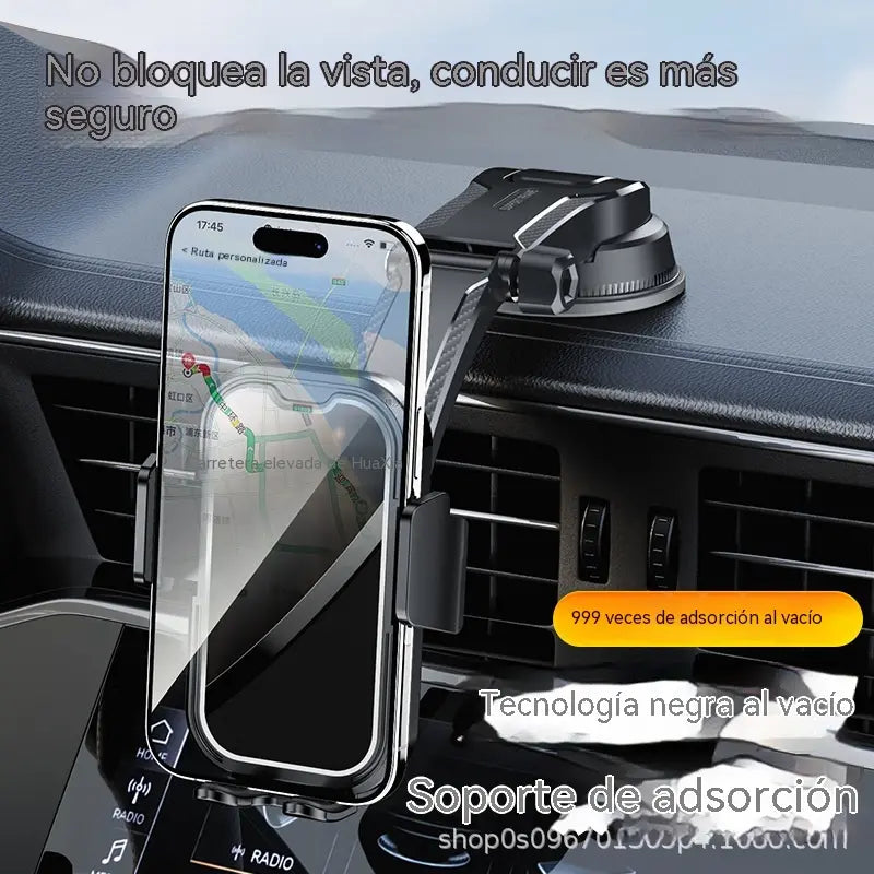 ⏳🔥Oferta por tiempo limitado: ¡49% de descuento! ⏰🚗 Soporte magnético para teléfono de coche: adhesión por nanovacío, manejo con una sola mano 📱