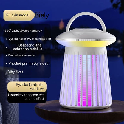 ⚡ Najlepšia elektrická plácačka na muchy: Celú noc vás nikto neuhryzne! 🌙