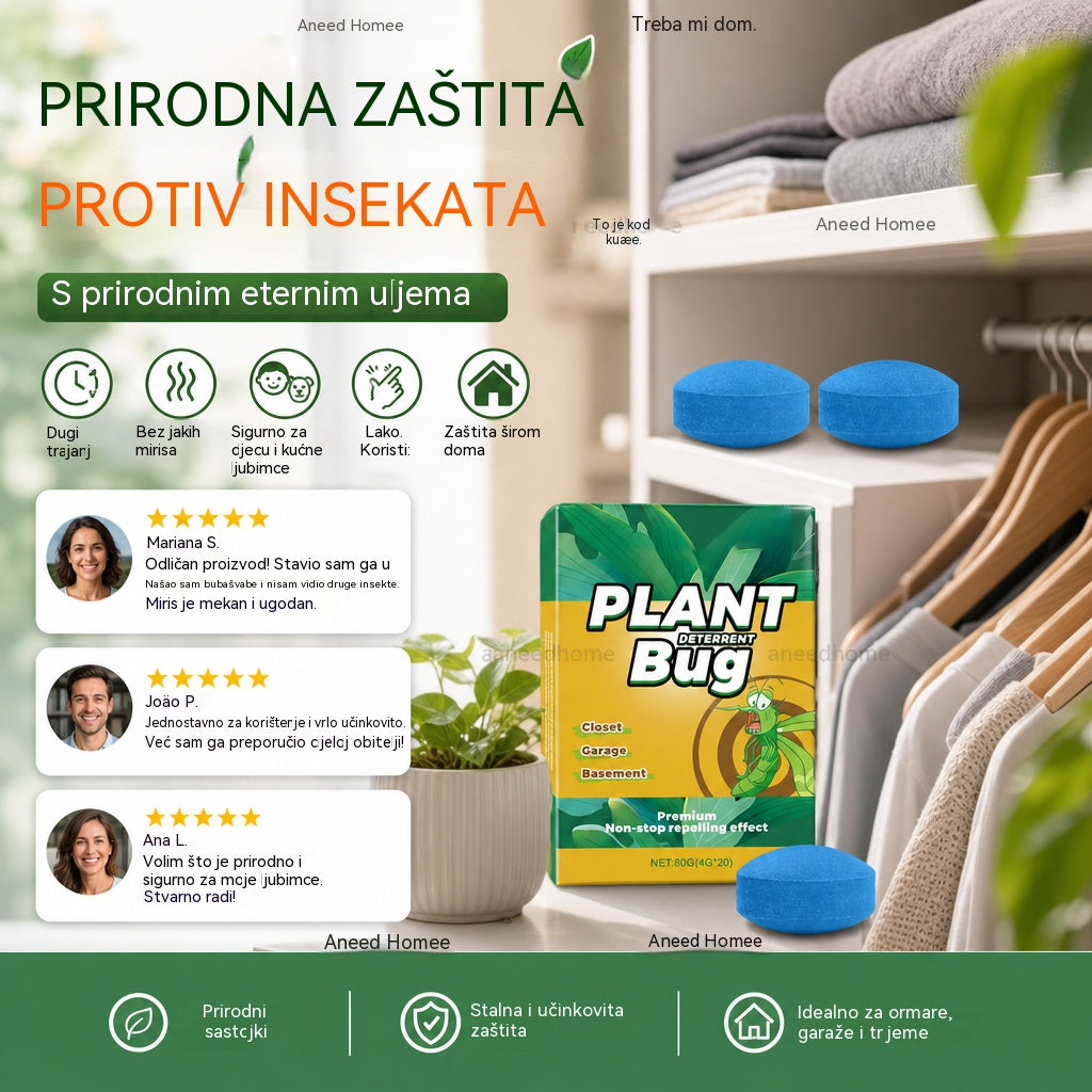 🏠🛡️ 50% popusta – Višenamjenski repelent protiv insekata | Sigurno za kućne ljubimce i životinje, netoksično, učinkovito i u zatvorenom i na otvorenom 🐾✅