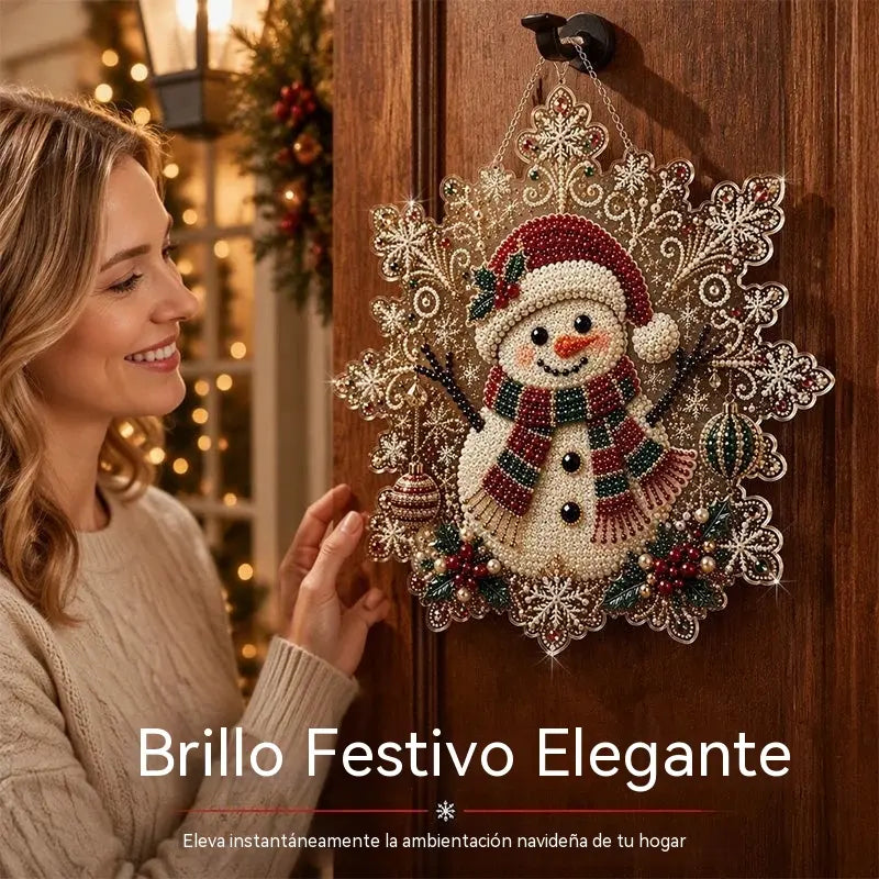 ⏰🎁Set božićnih ukrasa za slikanje dijamantima