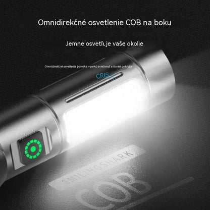 🔦 Multifunkčné LED svietidlo so zoomom