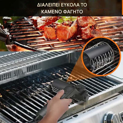 📢📢Elektrický čistič grilov – Rýchlo odstraňuje mastnotu a nečistoty!