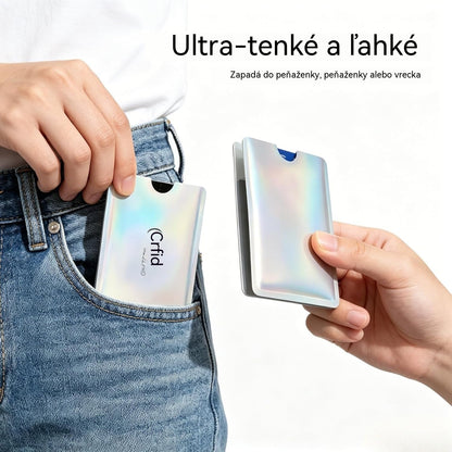 Balenie 8 kusov za 22 € 🔒 8 RFID obalov na karty s ochranou proti krádeži – Chráňte svoje bankové karty a identifikačné karty