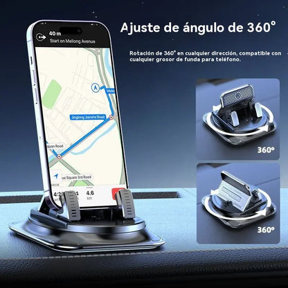 🔥【50% DE DESCUENTO】🚗 Seguro e inteligente: ¡El soporte para teléfono de coche 2 en 1 definitivo! 🚗