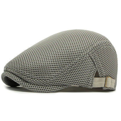 Gorra plana transpirable con correa ajustable
