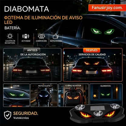 [Kupite jedan, dobijte jedan gratis] Dva artikla za samo23 eura. 🚗👀 LED svjetla za automobil na solarni pogon | Privucite pozornost i poboljšajte sigurnost vožnje: Bežični dizajn, automatsko otkrivanje, univerzalno upravljanje aplikacijom ✨