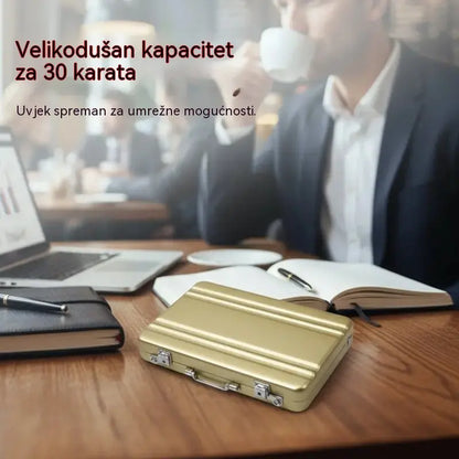 💼Mini aluminijski držač za kartice | Kompaktan, elegantan i izdržljiv✨