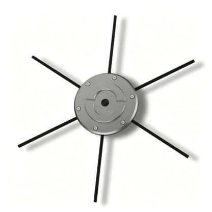 🌿 Cabezal de corte automático para cortacéspedes: fabricado en nailon, fácil de rellenar, ideal para el cuidado del césped y la jardinería 🔧