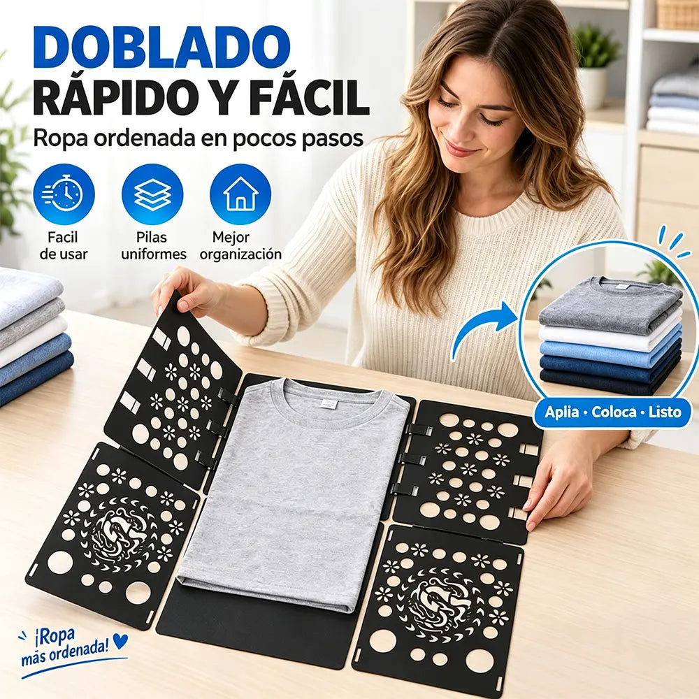 Tabla para doblar camisas