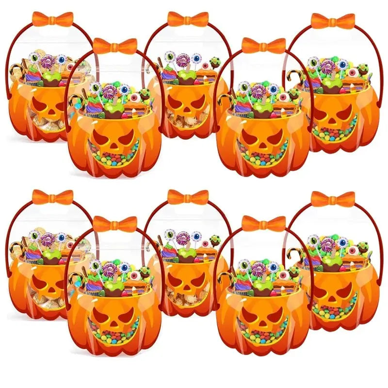 🎃🎃Bolsas para guardar aperitivos de fiestas de Halloween, ideales para aulas, cumpleaños, estudiantes, profesores y vecinos.