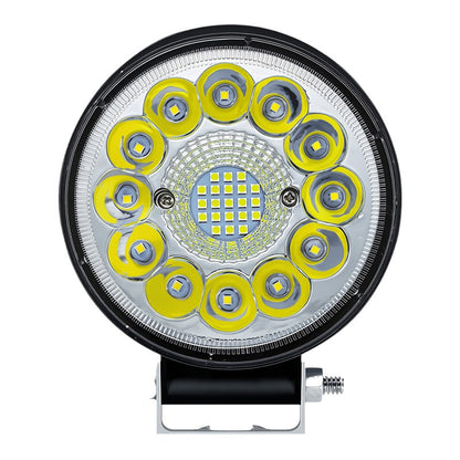 🔥【Compre 1 y obtenga 1 gratis-🎁2 piezas por 29 euros】Faros LED redondos de 99 W para coches modificados, faros auxiliares para vehículos todoterreno