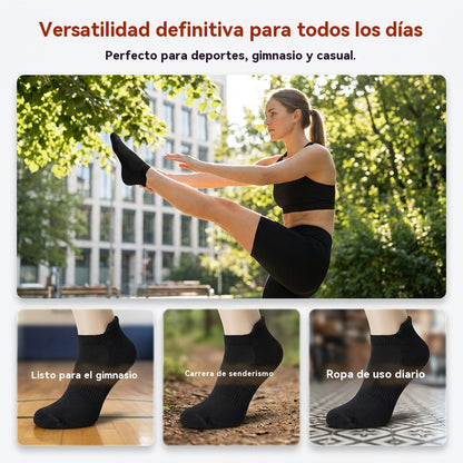 ☀️👟【6 ζευγάρια】Κοντές κάλτσες αθλητικές για καλοκαίρι | Κρατήστε τα πόδια σας δροσερά