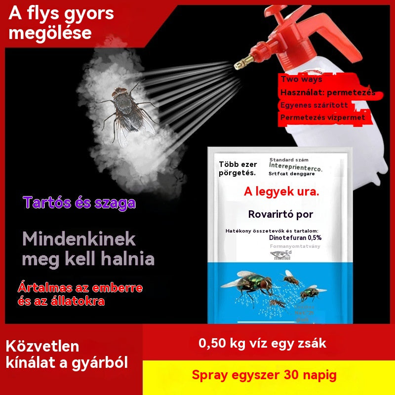 🔥Különleges ajánlat🦟Kifejezetten szúnyogok és legyek irtására tervezték a farmokon, egy csomag elpusztítja a bolhákat/szöcskéket/csótányokat/legyeket/szúnyogokat!