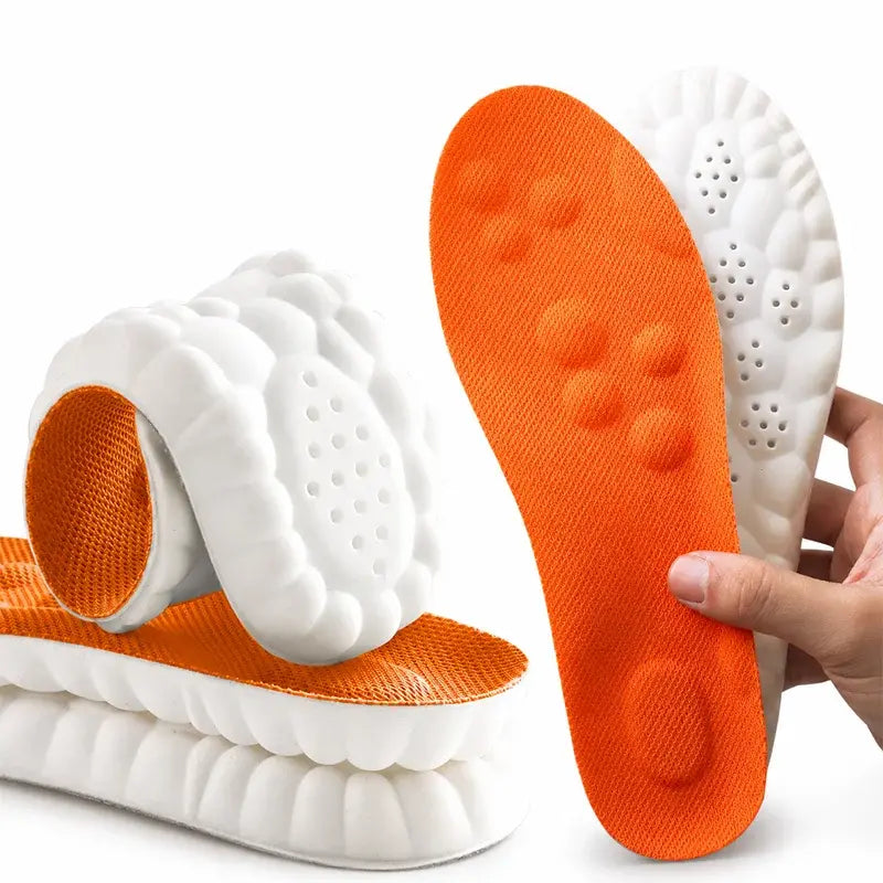 【2 pares por 26 euros】Plantillas deportivas amortiguadoras, transpirables, resistentes al olor y antibacterianas.