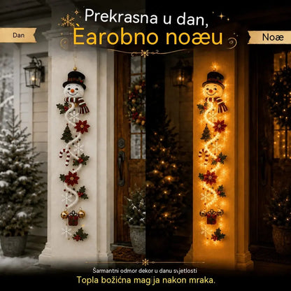 🎄🎃Zadnji dan! 🎅Iskoristite 49% popusta na osvijetljene božićne ukrase za vrata!