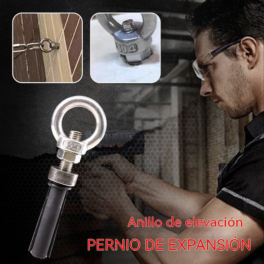 🔩 Tornillo de expansión con argolla | Fijación firme y segura