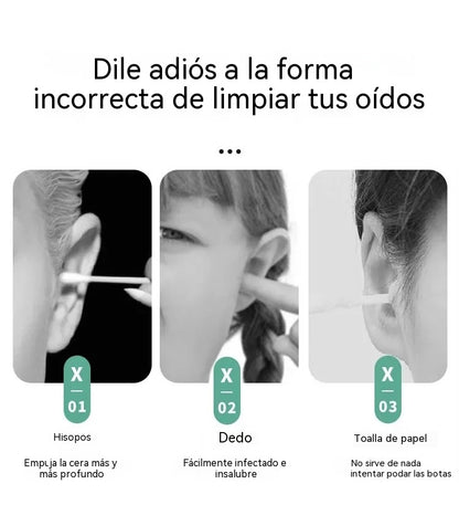 Compra dos y llévate dos gratis, 4 artículos por valor de 25 euros.😆😆Juego portátil de 6 limpiadores de oídos en espiral