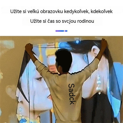 📢📺 Matné biele projekčné plátno s vysokým rozlíšením, ktoré vytvára pohlcujúci zážitok z domáceho kina 🎬🌟
