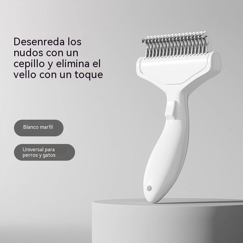 🔥🔥Peine para mascotas, un cepillo especial para eliminar el pelo suelto de perros y gatos.