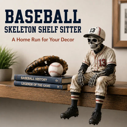 💀⚾Figura de calavera de béisbol