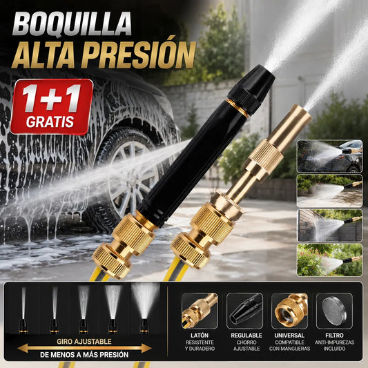 【30%OFF】🚿🔥2 piezas 24 euros💧 Pistola de agua a alta presión: lavado de autos, jardín, 10 veces más presión, multimodo ⚡