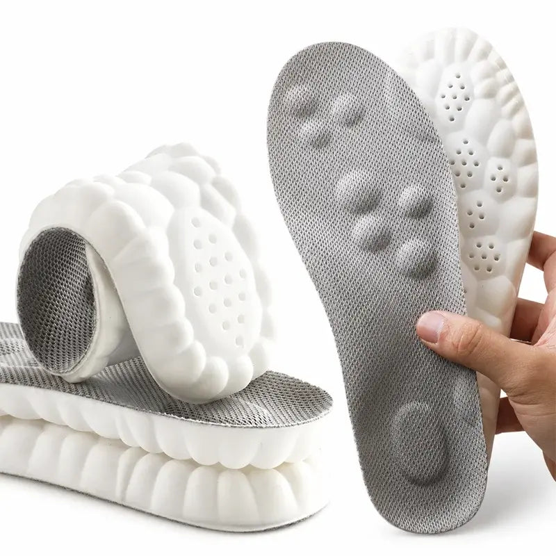 【2 pares por 26 euros】Plantillas deportivas amortiguadoras, transpirables, resistentes al olor y antibacterianas.