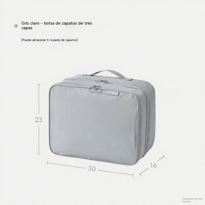 🎒✈️Bolsa multifuncional portátil para zapatos | Imprescindible para cada viaje