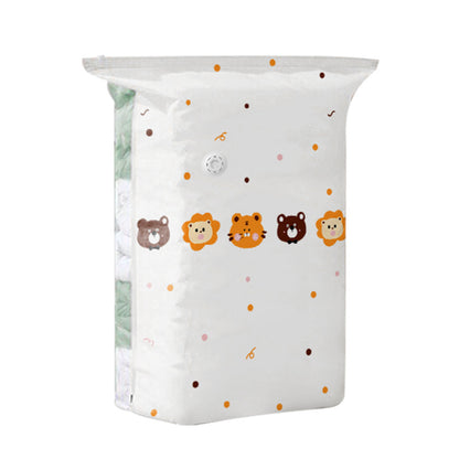 🧳【Juego de 5 piezas】💨 Bolsa de almacenamiento al vacío grande y compresible: no requiere bomba, es a prueba de fugas e ideal para ahorrar espacio en maletas y en casa ✈️