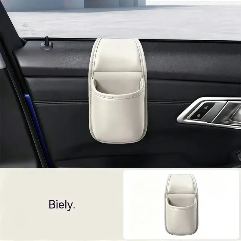 2 kusy za 24 €🚗 Viac priestoru a poriadok v aute! Kožený držiak na dvere auta / na pohár a telefón (jednoduchá montáž na okno / ponuka 1+1 ZADARMO – dostanete 2 kusy)! ✨