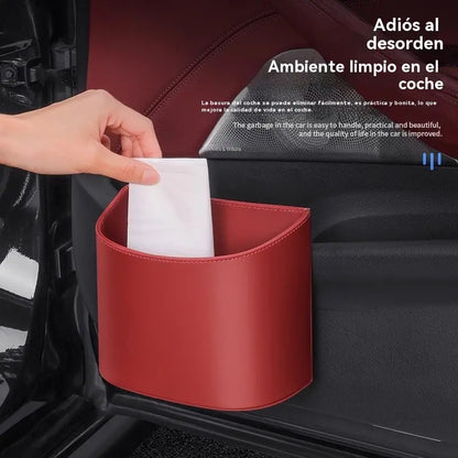 🥳¡Producto estrella de 2026! 🚗🧺 ¡50% de descuento! Portavasos de cuero genuino para puertas de coche 🛡️✨