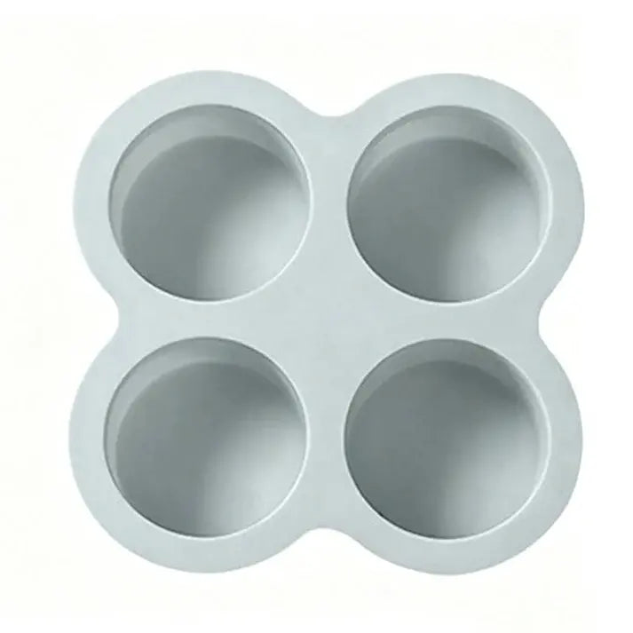 📢📢 2 piezas 24€ ⏰Molde de silicona cilíndrico y redondo de 4 cavidades (4 pulgadas) para repostería creativa: ideal para tartas arcoíris y pizzas.