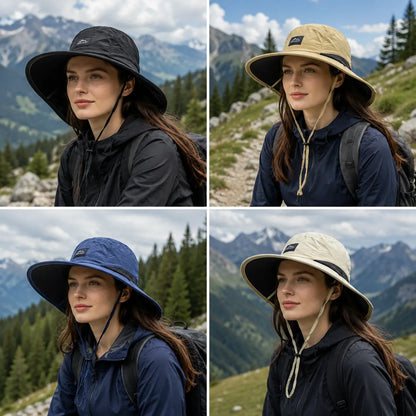 🧢Sombrero solar plegable impermeable para exteriores
