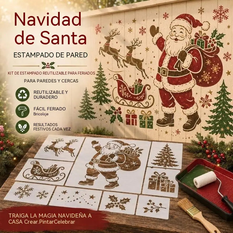 🎄✨Plantillas para pintar jardines (hágalo usted mismo) aptas para todos los espacios🎅✨