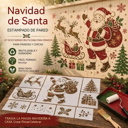 🎄✨Plantillas para pintar jardines (hágalo usted mismo) aptas para todos los espacios🎅✨