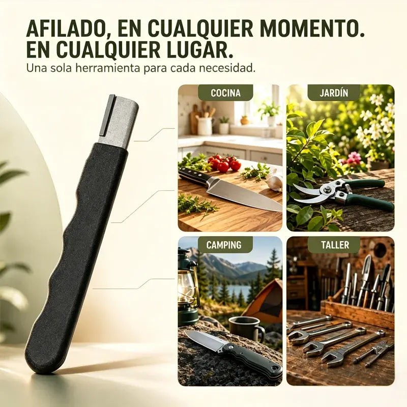 🏆¡Compra 2 y llévate 2 gratis! (Total 4 artículos)🔪 Afilador portátil para cuchillos y tijeras – Devuelve el filo en solo segundos ✨