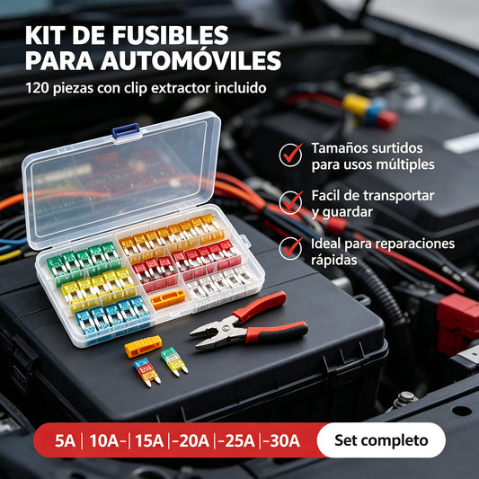 🔧⚡ Setovi osigurača za automobile svih veličina – jedna kutija sadrži sve nazivne amperaže! 🚗🧰