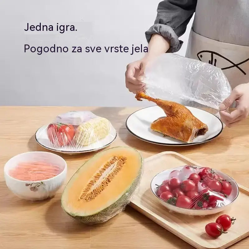 🔥【Posebna ponuda zadnjeg dana: 50% popusta】✨500 listova fleksibilne prozirne folije za višekratnu upotrebu, prehrambene kvalitete