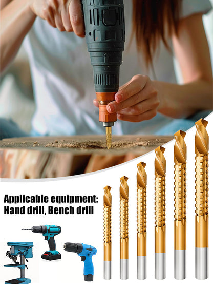 🧰2 súpravy (12 kusov) za 23 eur ⚒️ Súprava špirálových vrtákov so špeciálnym hrotom; určené na drevo, vhodné aj na vŕtanie do železa a nehrdzavejúcej ocele.