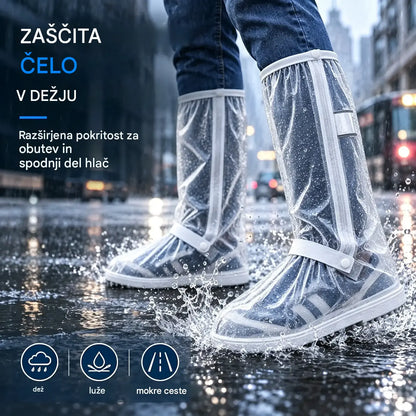 【1 par】Zaščitite svoje superge pred premočenjem! Trpežne vodoodporne prevleke za čevlje: nedrseče in zložljive – preproste za prenašanje v torbi 🌧️