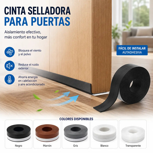 📢📢¡50% de descuento por tiempo limitado! ⏰Sello para puertas de 5 metros: bloquea eficazmente el polvo, los insectos y el ruido.