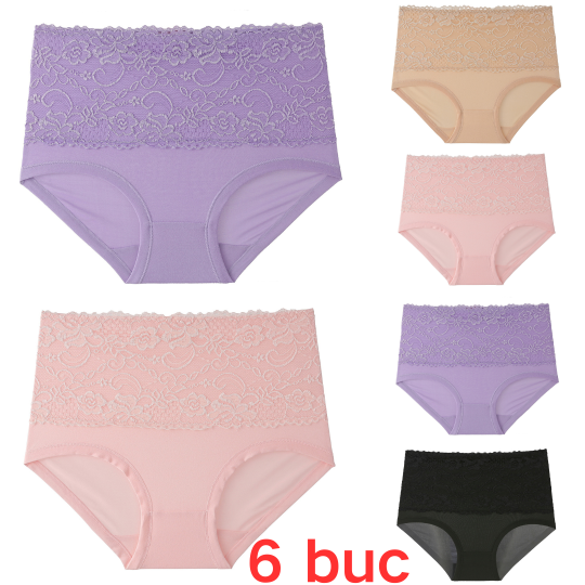 🔥🔥【Compre 6 y obtenga 6 gratis】【M-6XL】💥Último día de superventa: 2026 Ropa interior a prueba de fugas de cintura alta recientemente mejorada